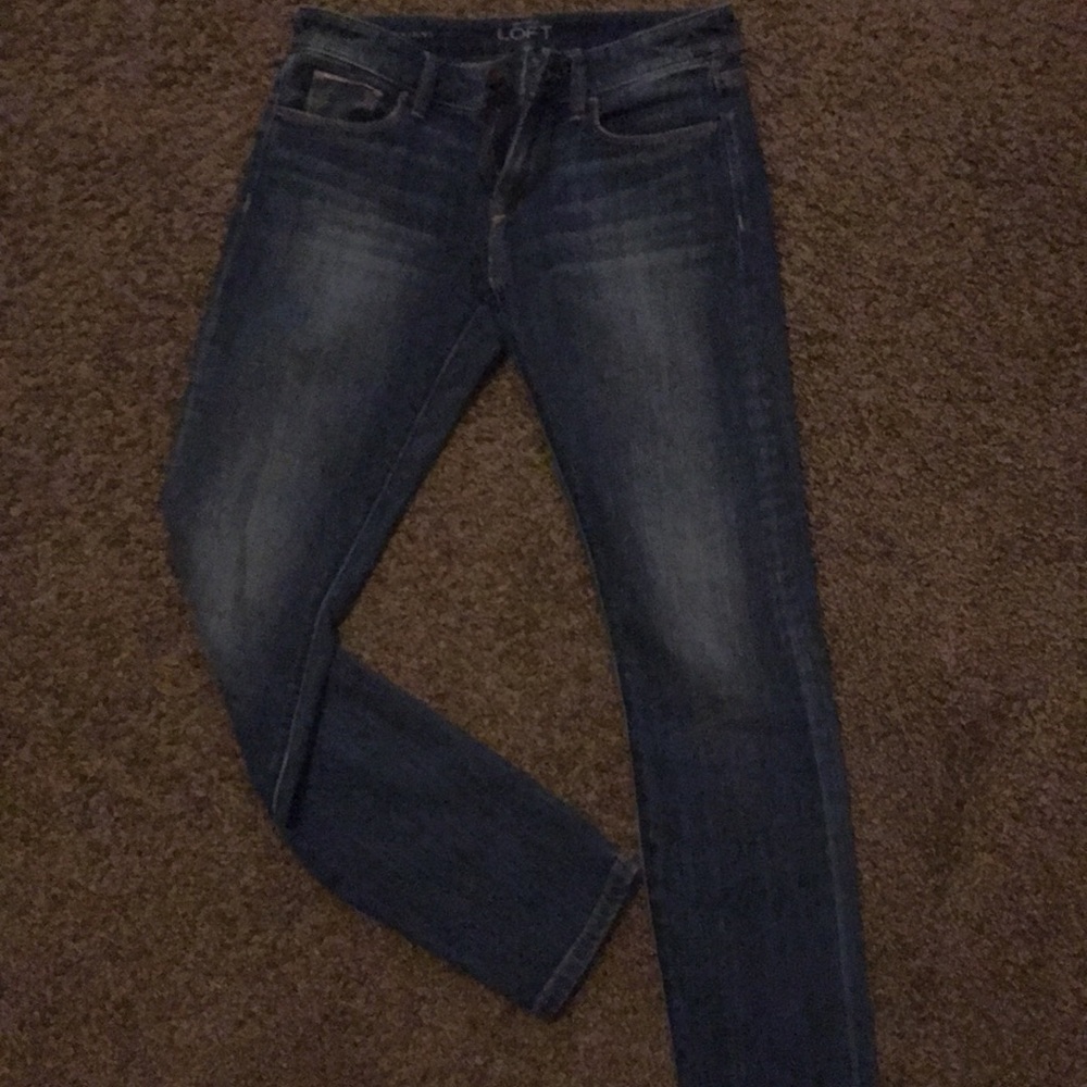 LOFT modern skinny jean